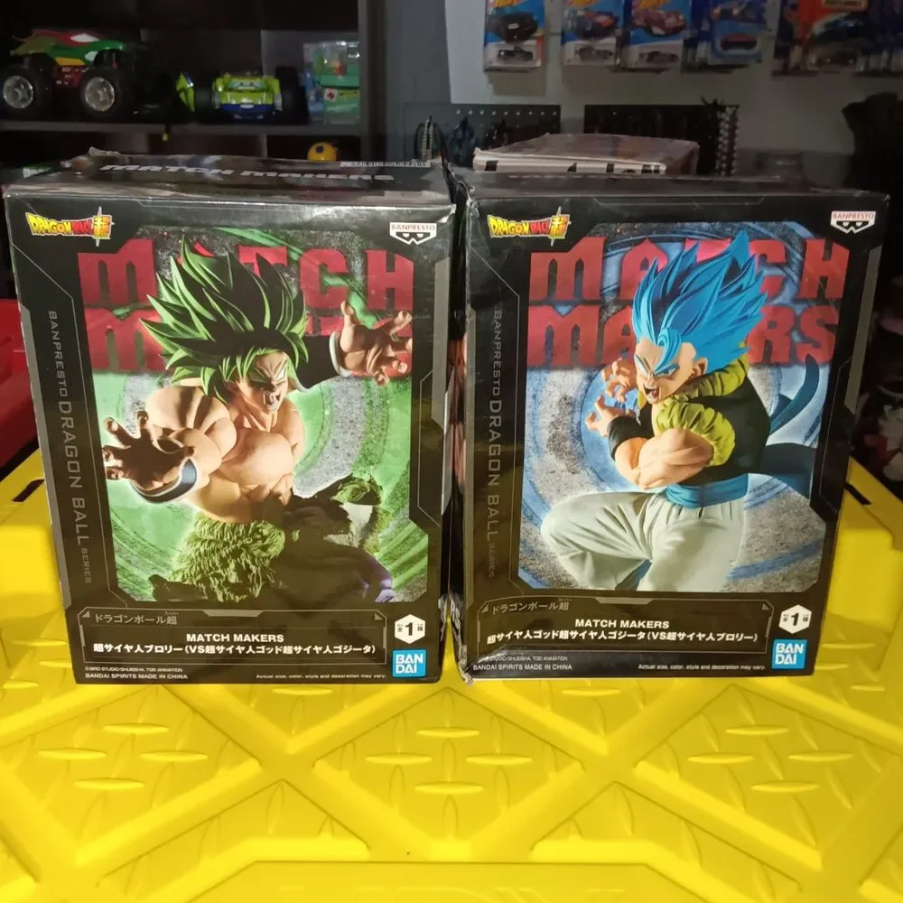 Dragon Ball Super Match Makers GOGETA vs BROLY Anime 2 Figure Set Banpresto NIB